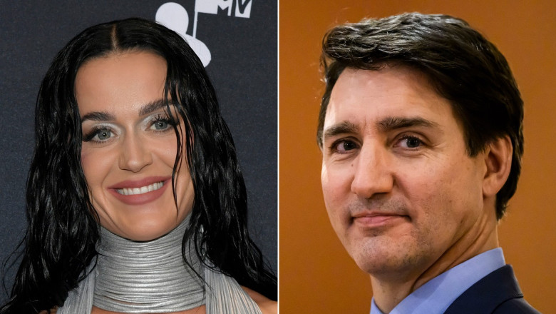 Fostul premier canadian Justin Trudeau, văzut luând masa împreună cu cântăreața americană Katy Perry, la Montreal