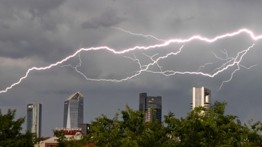 Ray. Eleven. Francisco. Storm. China. Lightning storm. Lightning bolt storm. Fork lightning striking. Lightning thunderstorm flash over the night sky.