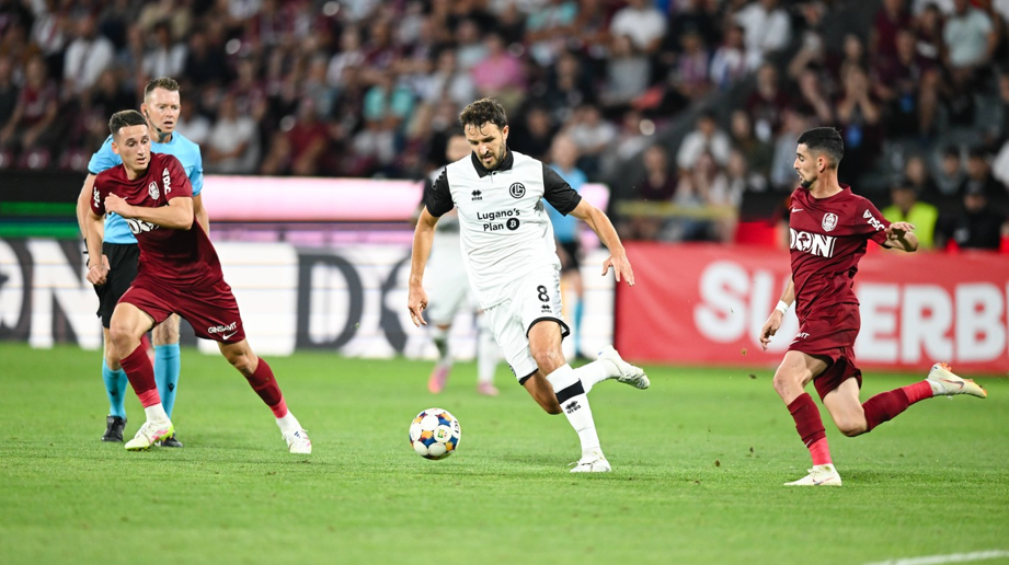 CFR Cluj s-a calificat cu emoții în turul al treilea preliminar din Europa League. Oaspeții au avut două goluri anulate