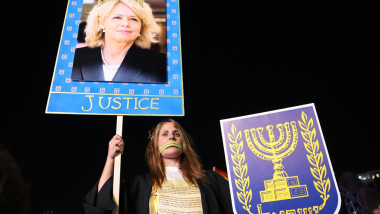 Gali Baharav-Miara se bucură de sprijinul israelienilor care protestează la adresa premierului Benjamin Netanyahu. Foto: Profimedia