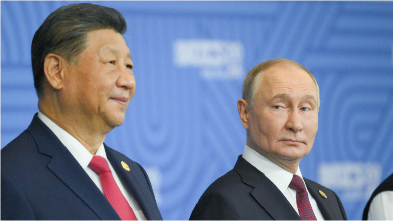Xi Jinping și Vladimir Putin