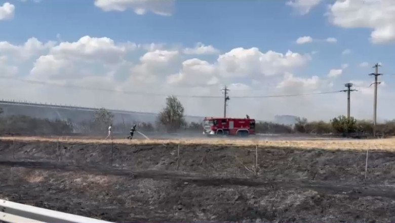 incendiu de vegetatie a2 constanta