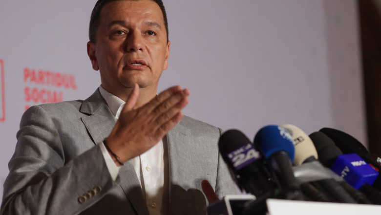 sorin grindeanu BUCURESTI - PRESEDINTE PSD - CONFERINTA - 23 IUL 2025