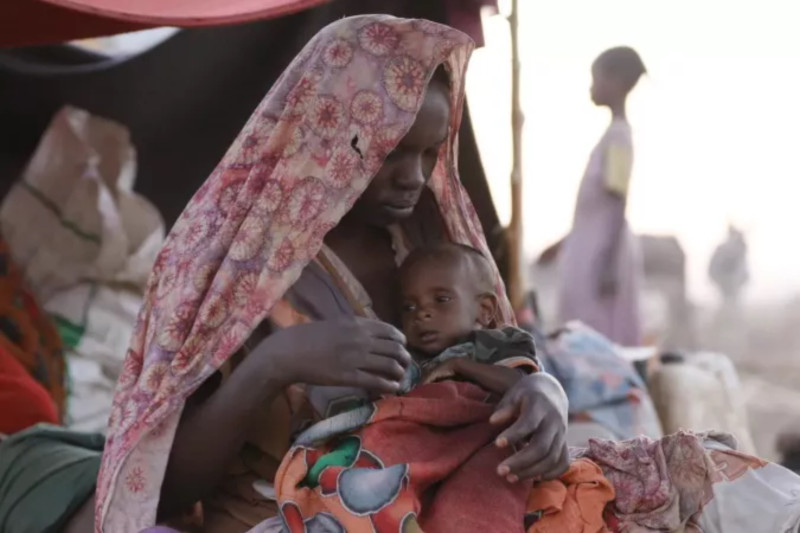 SUDAN NORTH DARFUR EL FASHER MILITARY CONFLICT DISPLACEMENT CHILDREN