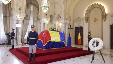 Prima zi a funeraliilor de stat organizate in onoarea fostului presedinte Ion Iliescu, la Palatul Cotroceni, 6 august 2025