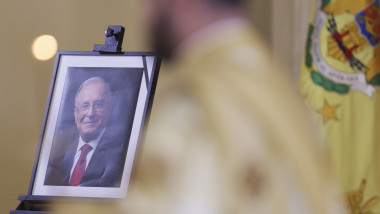 Prima zi a funeraliilor de stat organizate in onoarea fostului presedinte Ion Iliescu, la Palatul Cotroceni, 6 august 2025