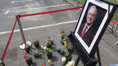 Prima zi a funeraliilor de stat organizate in onoarea fostului presedinte Ion Iliescu, la Palatul Cotroceni, 6 august 2025