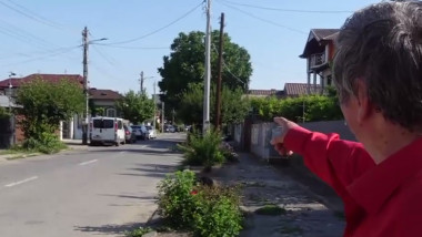 un om arata strada unde a locuit iliescu