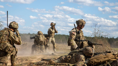 Militari baza militară americană Fort Stewart