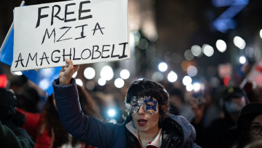 Women's March In Tbilisi For The International Women's Day, Georgia - 08 Mar 2025