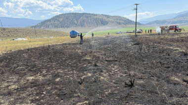 pompieri sting incendiu de vegetatie