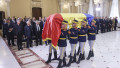 FUNERALII ION ILIESCU LA COTROCENI