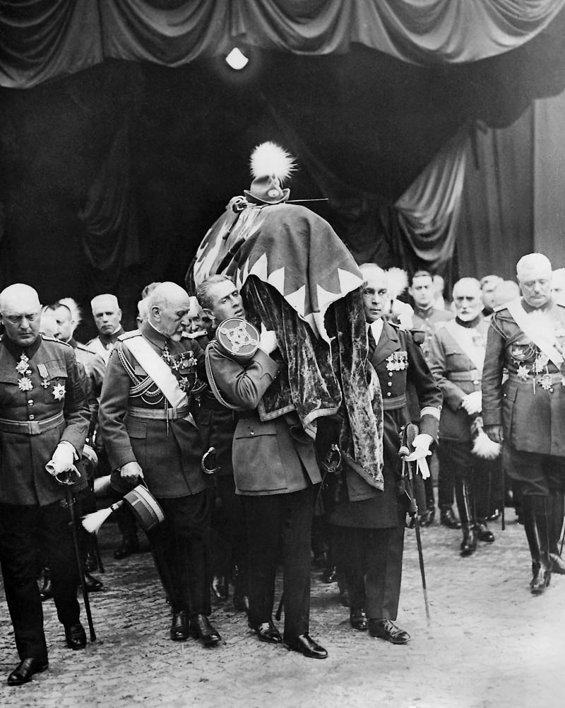 Funeral of the late King Ferdinand I of Romania, 1927
