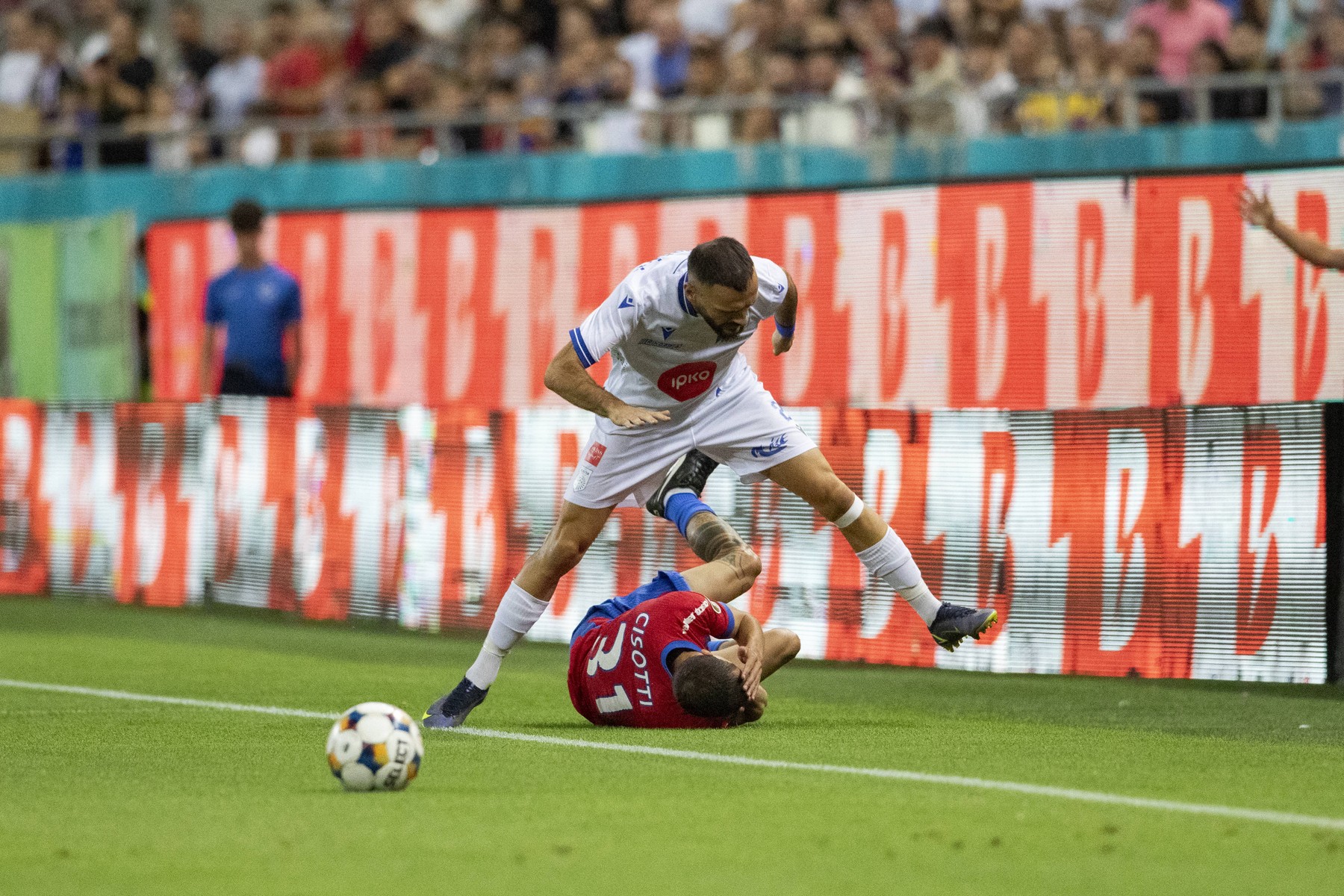 UEFA Europa League. FCSB, victorie de infarct pe Arena Națională, iar meciul retur cu Drita se anunță decisiv