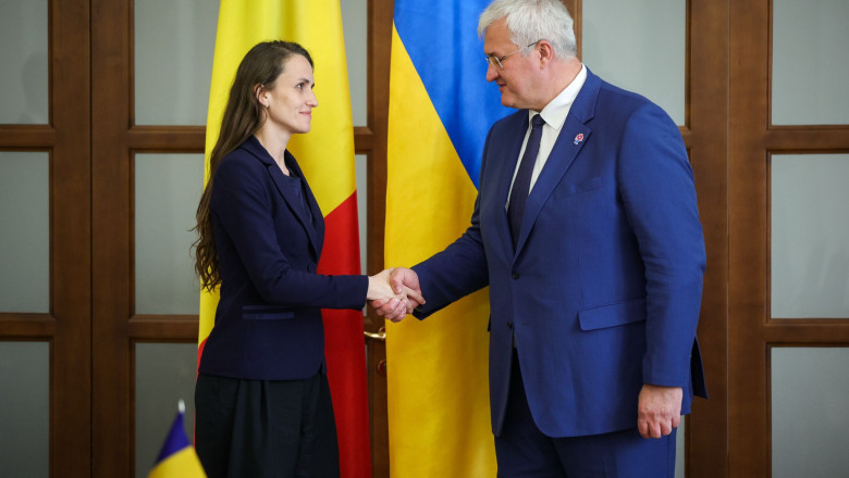  Oana Ţoiu, întâlnire cu omologul ucrainean. Ministra de Externe a subliniat importanţa protejării drepturilor minorităţilor naţionale 