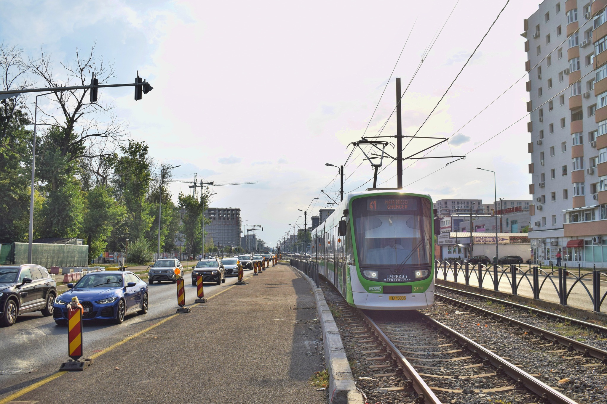 Circulația tramvaiului 41 din Capitală, suspendată de la 1 august, timp de o lună. Linii alternative disponibile călătorilor