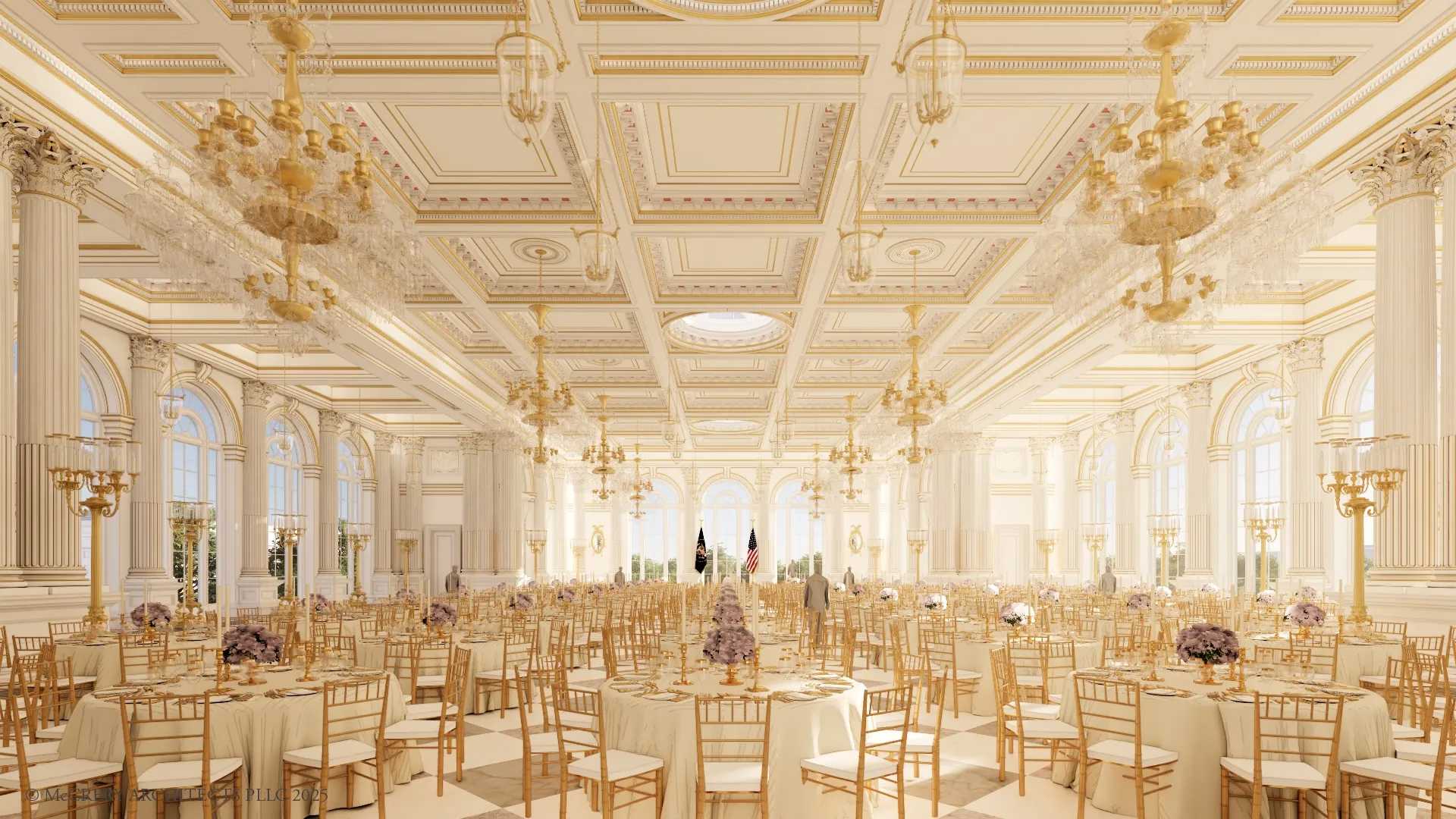 Donald Trump construiește o sală de bal la Casa Albă. Cât va costa noua încăpere luxoasă