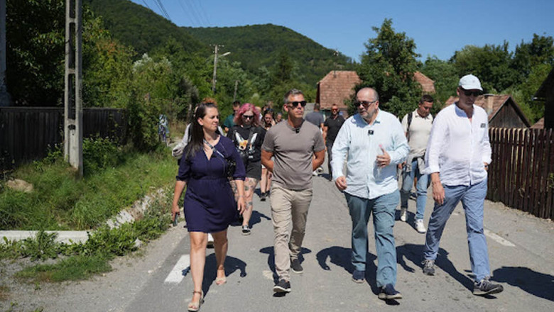 Liderul opoziției ungare, Peter Magyar, a venit din nou în România. Ce a spus despre dezastrul de la Salina Praid