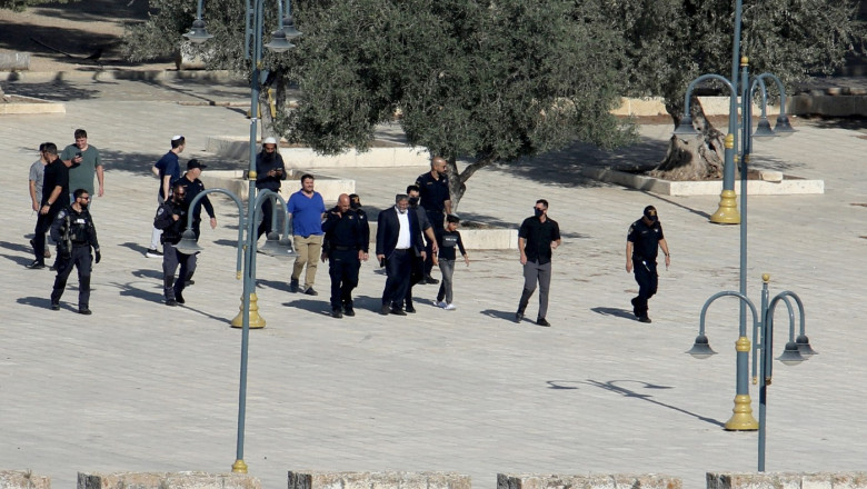 Far-right Israeli minister leads mass settler incursion into Al-Aqsa Mosque