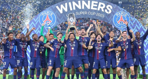 Paris Saint-Germain a cucerit în premieră Supercupa Europei, după ce a învins Tottenham, echipa lui Radu Drăgușin