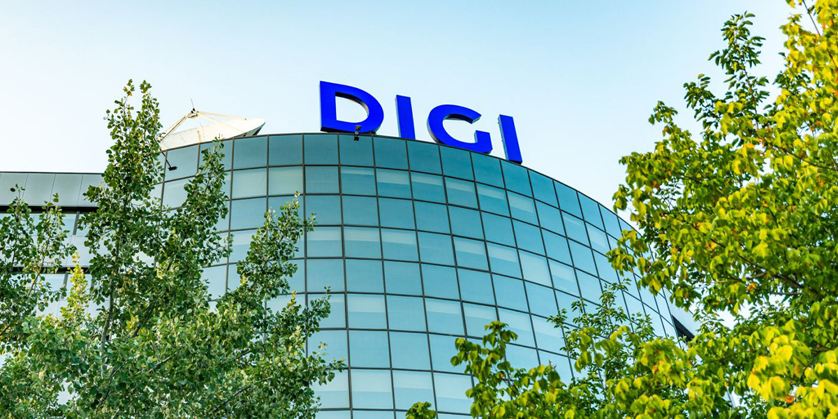 Digi Communications N.V. raportează venituri de 1,1 miliarde euro, o creștere de 21% în primul semestru din 2025