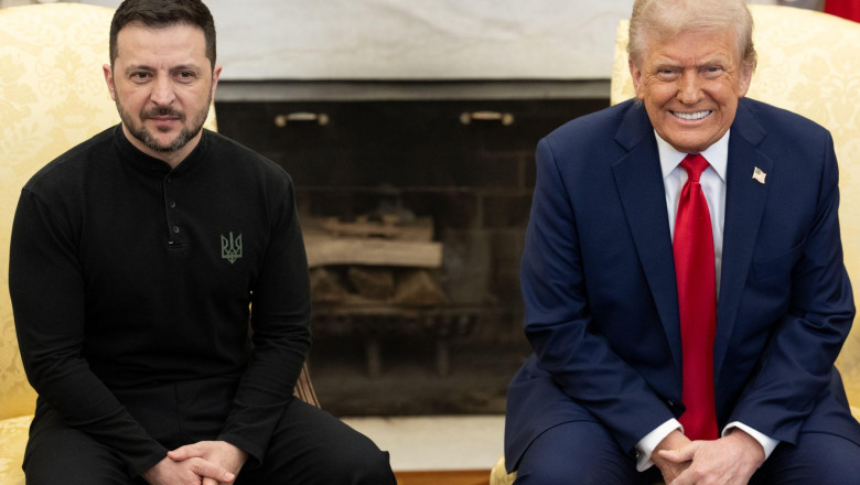 Volodimir Zelenski și Donald Trump