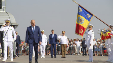 Ilie Bolojan la ceremonia de Ziua Marinei