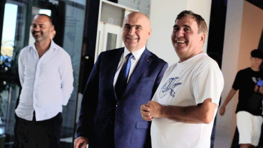 Ilie Bolojan, cu Gheorghe Hagi. Foto- Facebook:Gheorghe Hagi