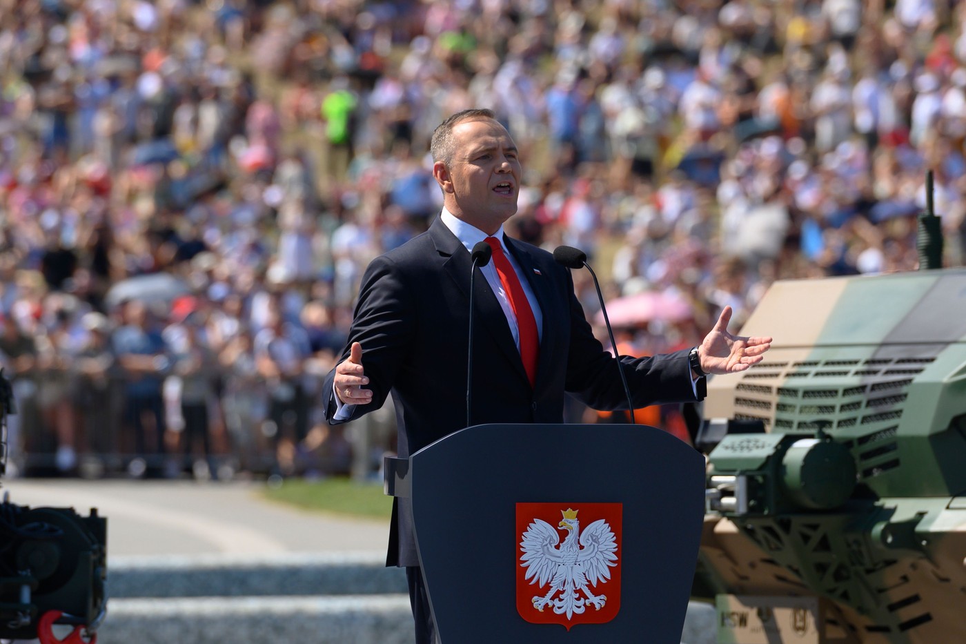 „Rusia nu e invincibilă. Victoria Poloniei asupra bolșevicilor demonstrează asta”, afirmă președintele Poloniei