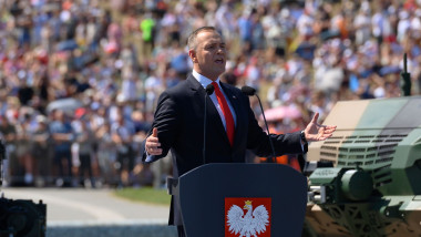 Poland's National Armed Forces Day Military Parade, Warsaw - 15 Aug 2025