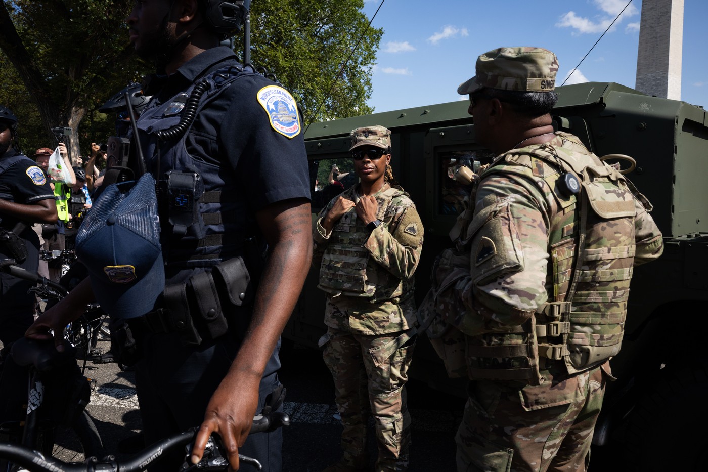 Trump mobilizează Garda Națională în capitala Washington D.C. Trei state republicane au trimis sute de militari