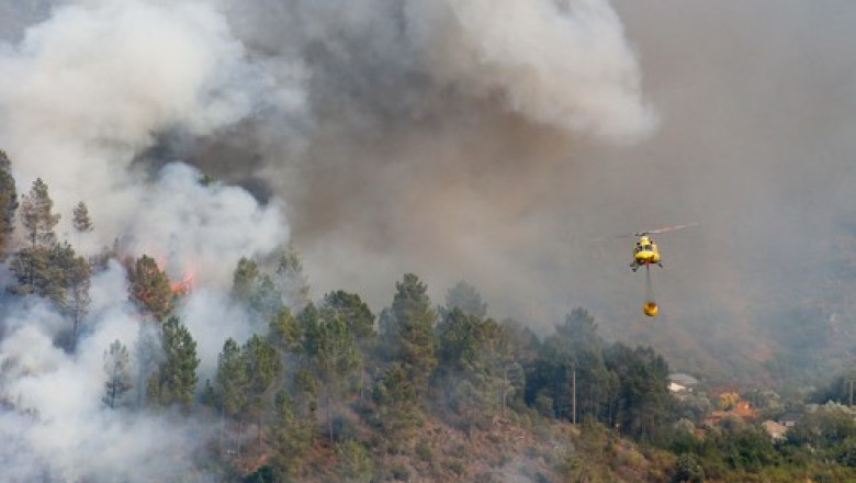 incendiu spania