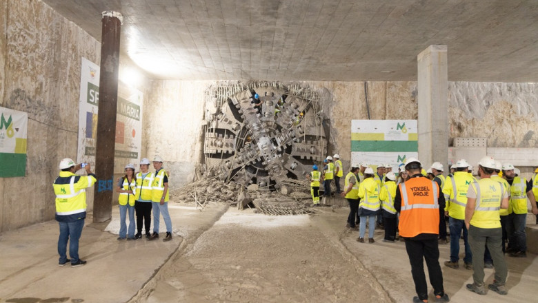 Progres pe Magistrala 6: A fost realizat primul segment de tunel între viitoarele stații de metrou Tokyo și Aeroport Băneasa