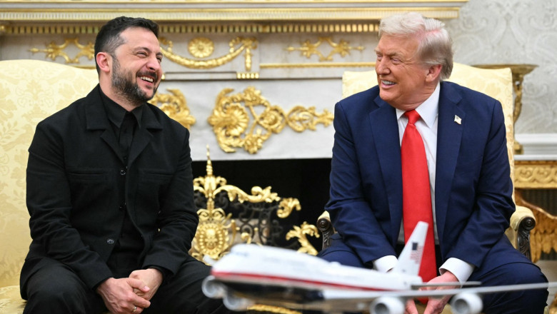 Momentul din conferința Trump - Zelenski în care președintele Ucrainei a evitat să răspundă la întrebarea despre concesiile teritoriale