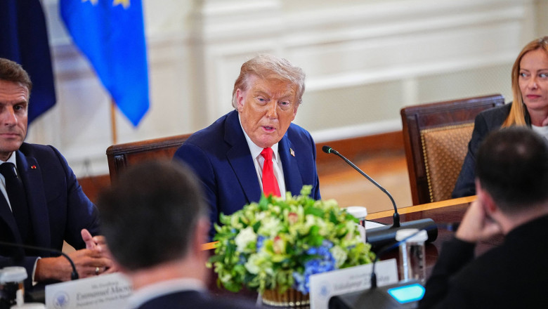 VIDEO  Trump, anunț la întâlnirea de la Casa Albă cu liderii europeni: „Putin acceptă garanții de securitate pentru Ucraina”