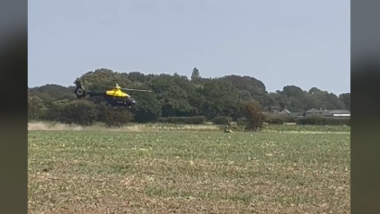 VIDEO  Un elicopter al poliției britanice a zburat periculos de jos în timpul unei urmăriri. Concluziile investigației interne