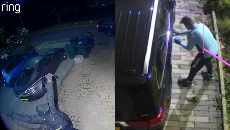 hoți filmați în timp ce încearcă să fure mașini scumpe