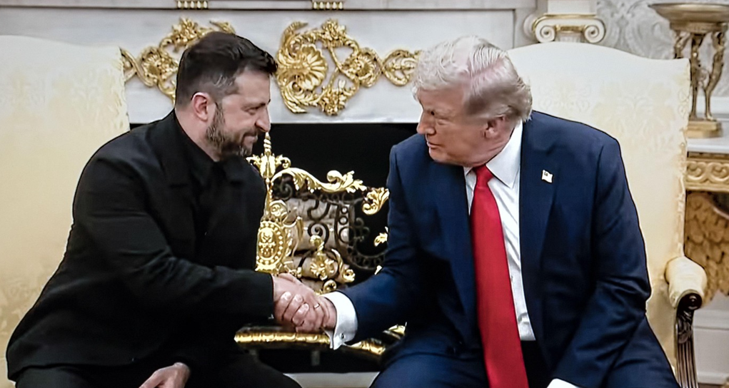 „Cei șapte magnifici” în varianta 2025. Cele mai ciudate cinci momente din vizita liderilor europeni la Trump (POLITICO)
