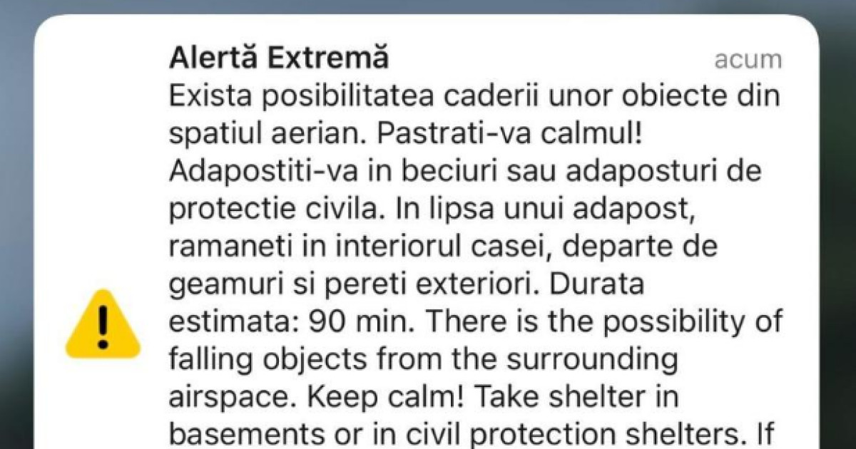 Atac rusesc în apropierea graniței: RO-Alert în Tulcea
