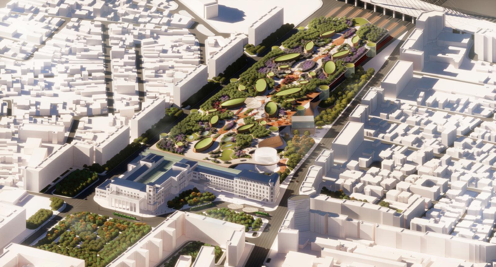 Primarul Capitalei anunță „un amplu proiect de regenerare urbană în zona Gării de Nord”. Cum ar putea arăta acesta