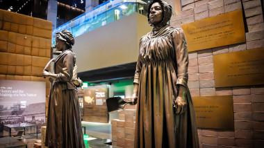 National Museum Of African American History Elizabeth Freeman Exhibit Washington DC // WASHINGTON DC — An exhibit at the National Museum of African American History and Culture tells the story of Elizabeth Freeman (Mum Bett), who successfully sued for her