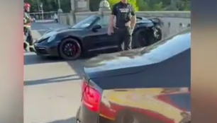 Accidentul de pe podul din Timișoara, produs intenționat, în urma unei răfuieli între clanuri. Unul dintre șoferi a fost reținut
