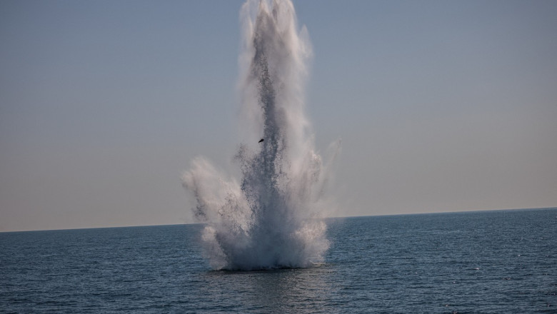 Trei înotători au fost ucişi în apele Mării Negre, la Odesa, în explozii provocate aparent de mine marine