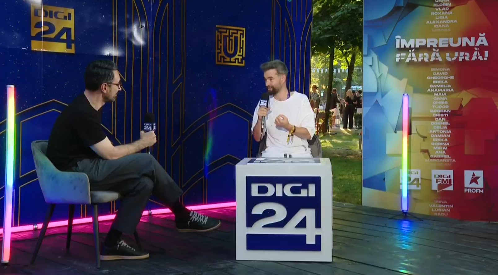 DIGI TALKS la UNTOLD X cu Claudiu Pândaru și Bogdan Buta, fondatorul UNTOLD, despre secretele din spatele festivalului