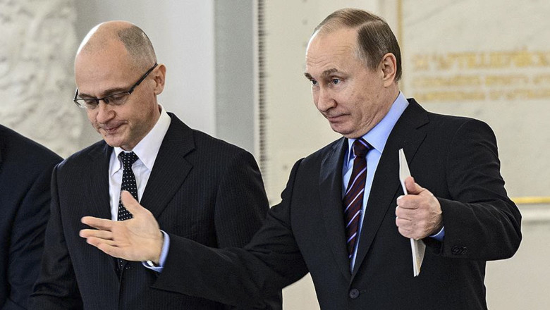 Serghei Kirienko și Vladimir Putin