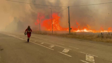 incendiu spania