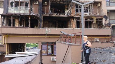 Aftermath Of Russian Attack On Shevchenkivskyi District - Kyiv