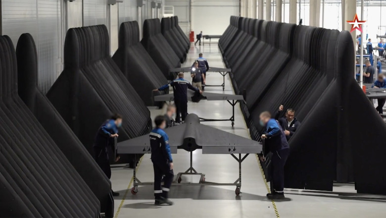 drone Shahed fabricate în Rusia în fabrica Alabuga