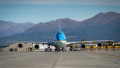 Air Force One in Anchorage Alaska