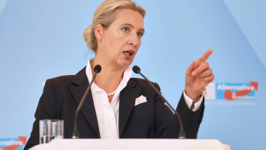Berlin, Deutschland, 03.06.2025: Deutscher Bundestag: AfD-Fraktionssitzung: Alice Weidel, AfD *** Berlin, Germany, 03 06